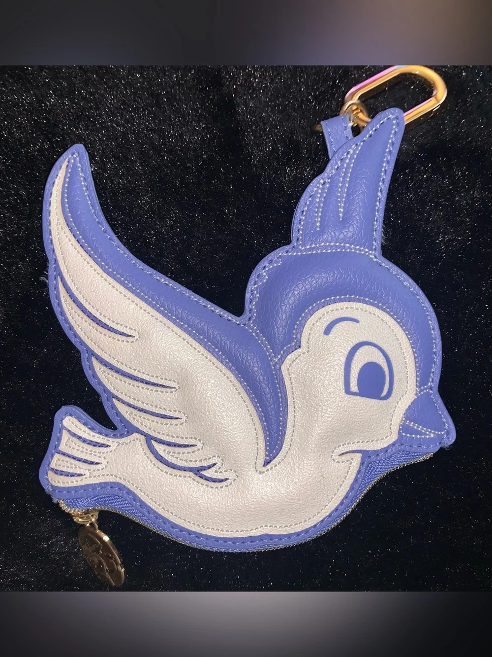Bath & Body Works Snow White Bird Coin Purse Brand New - Picture 1 of 3